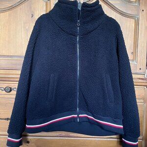 Tommy‎ Hilfiger Navy Fleece Zipper Jacket